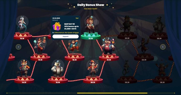 Rollino Casino bonus quotidien