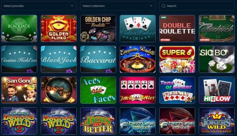 Rollino Casino jeux table